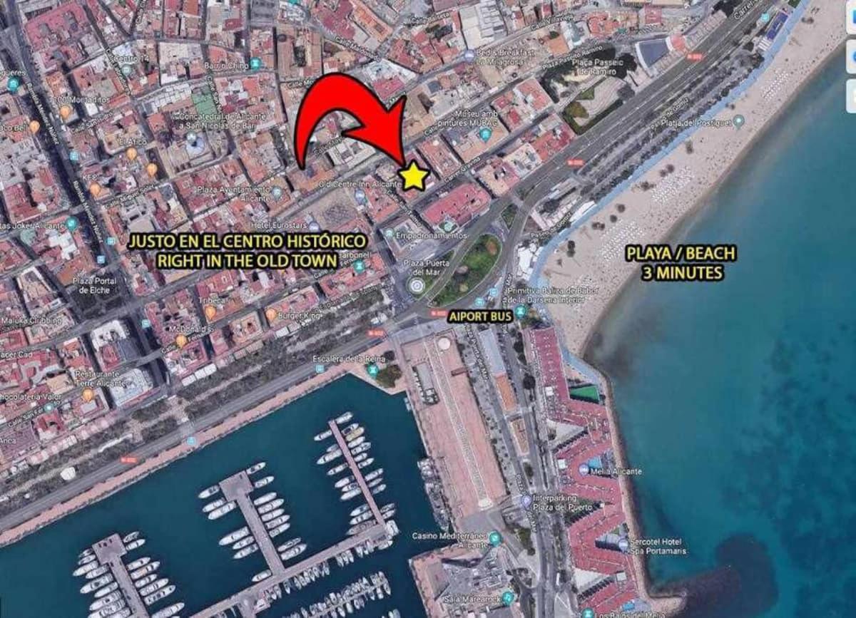 Apartment In Alicante Downtown/El Postiguet Beach エクステリア 写真